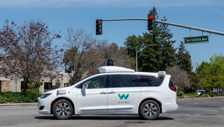 Waymo self-driving minivan