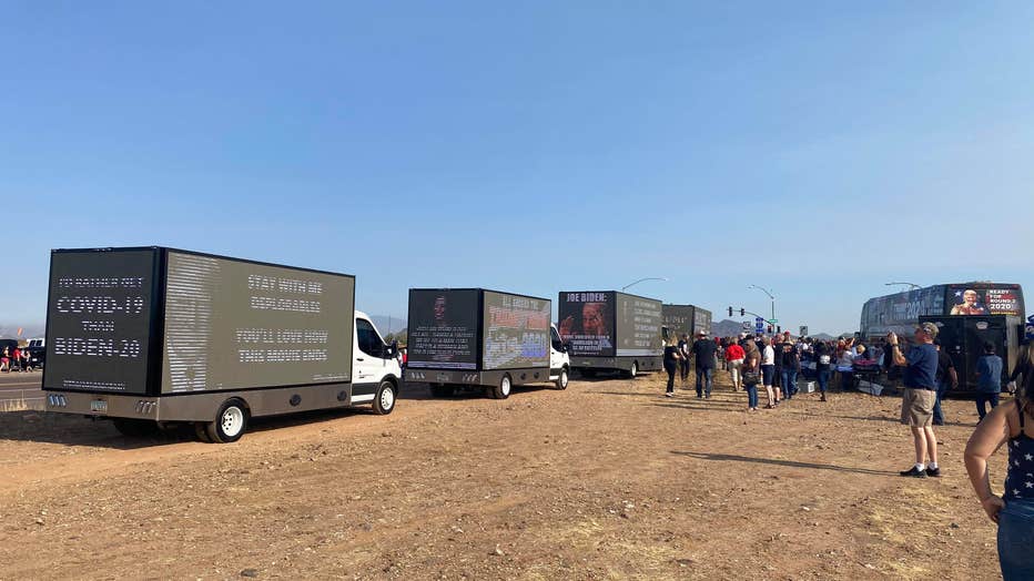 Trump caravan