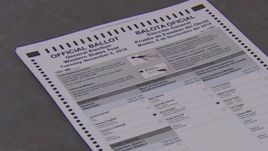 western states test ballot