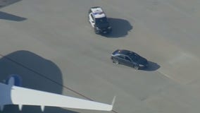 Driver takes police on wild pursuit down runways at Van Nuys Airport