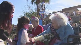 Gilbert woman who survived COVID-19 celebrates 100th birthday