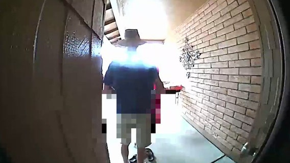 Glendale Police looking for man who was caught committing indecent act on surveillance camera