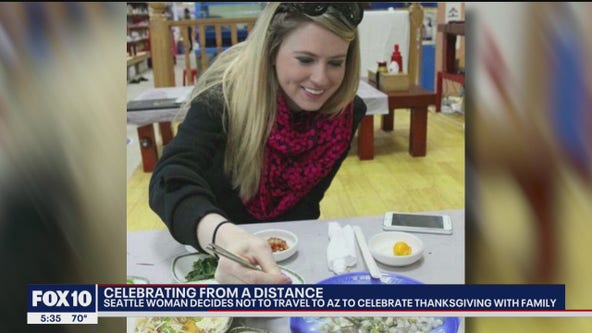 Coronavirus pandemic means some families are celebrating Thanksgiving virtually