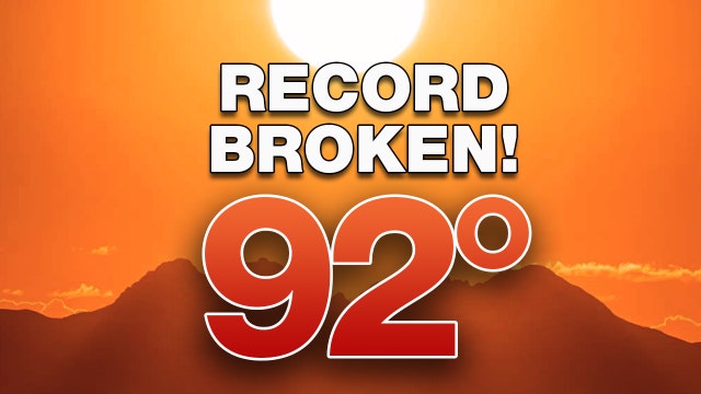 Phoenix sets new record for latest 90° temperature