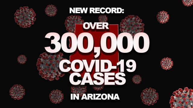 Arizona reports over 300,000 COVID-19 cases, no new deaths