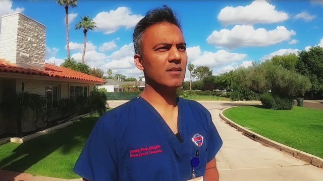 Arizona ER doctor takes part in Pfizer COVID-19 vaccine trials