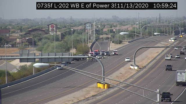 Loop 202 open at Power Road in Mesa after fatal crash
