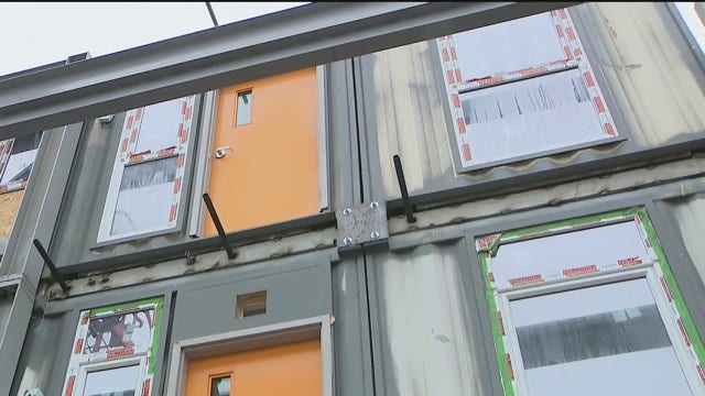 Shipping containers in South Los Angeles becoming homes for the homeless