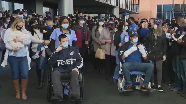 NYPD cops who survived shootout now recuperating at home