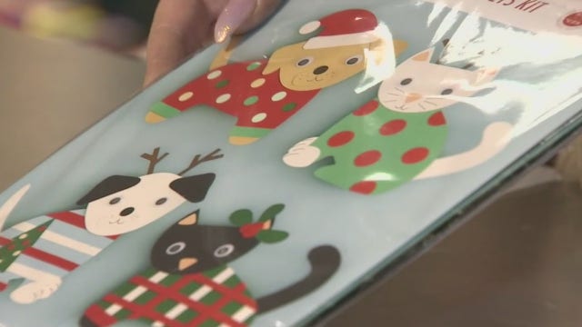Stationery store says people are making Christmas cards in lieu of family plans