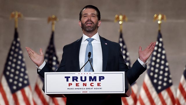 Donald Trump Jr. campaigning for his father in Scottsdale