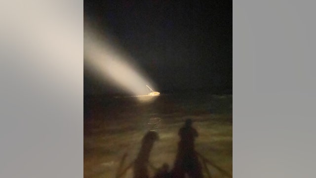 Coast Guard rescues 8 people, dog trapped off Georgia coast