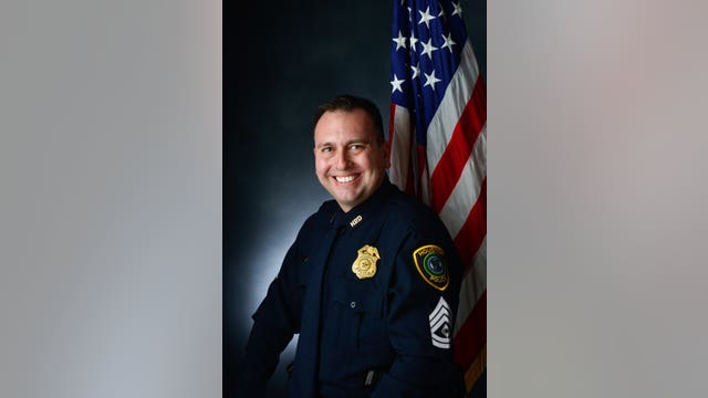 Houston police sergeant shot and killed in North Houston, search for suspects underway