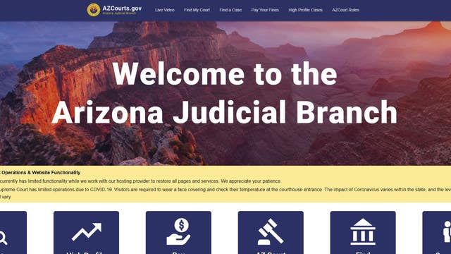 Arizona court system website affected after ransomware attack on vendor