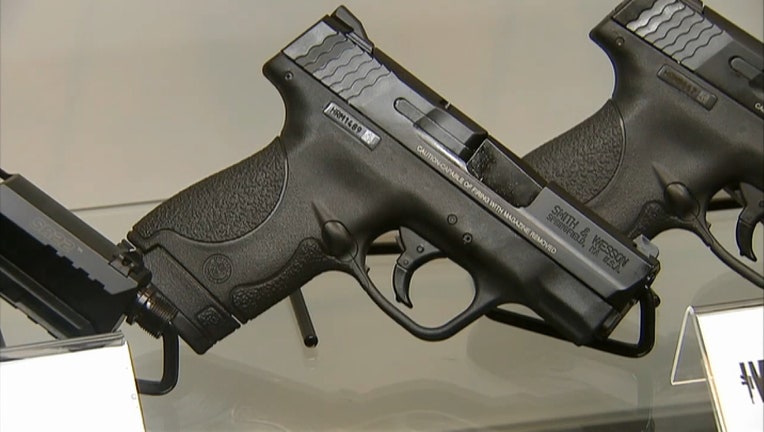 A handgun