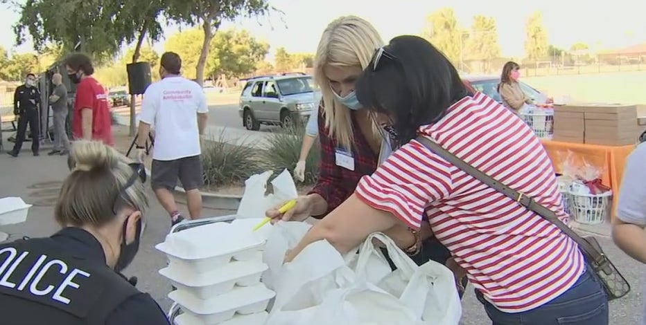 Thanksgiving dinner organized by East Valley group, with changes due to COVID-19 pandemic