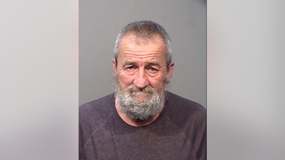 Edward Fitzgerald, 67, was arrested for transportion of a dangerous drug for sale, possession of a dangerous drug for sale, possession of drug paraphernalia and weapons misconduct near Ash Fork, Arizona.