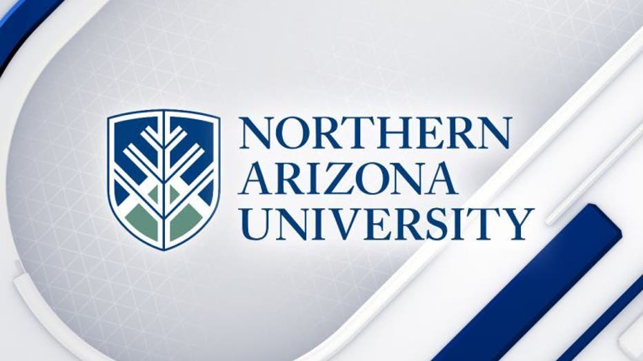 Northern Arizona University logo.