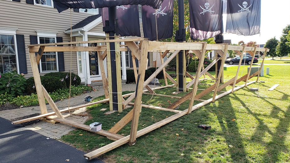 Man builds pirate ship, sells for $80,000 on Craigslist