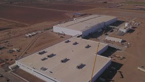 Construction work complete on Lucid car manufacturing facility in Arizona