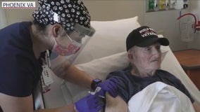 World War II veteran among the first to get COVID-19 vaccine at Phoenix VA