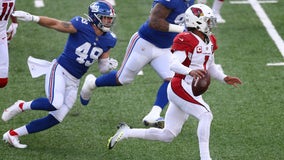 Murray throws TD, Cardinals end 3-game skid, beat red-hot Giants