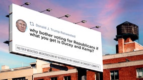 Tweet mocking Arizona Gov. Doug Ducey and Georgia Gov. Brian Kemp now on billboard