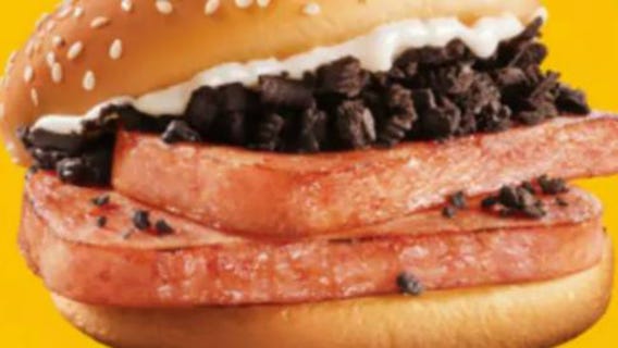 McDonald's China releasing Oreo, Spam burger for limited time