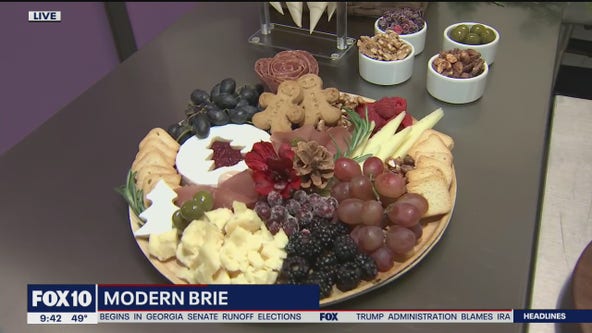Holiday charcuterie boards at Modern Brie
