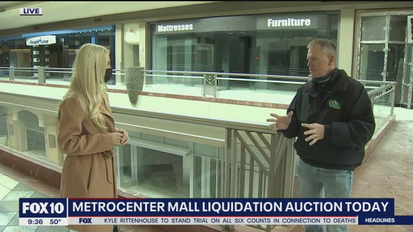 Auction underway for dozens of leftover items from Metrocenter Mall