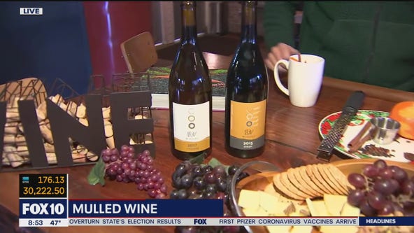 Making mulled wine for the holidays