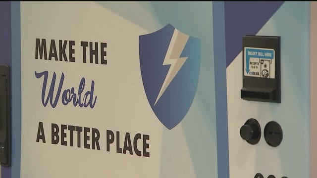 Teen nominated for 'Kid of the Year' award launches PPE vending machine at Scottsdale Quarter