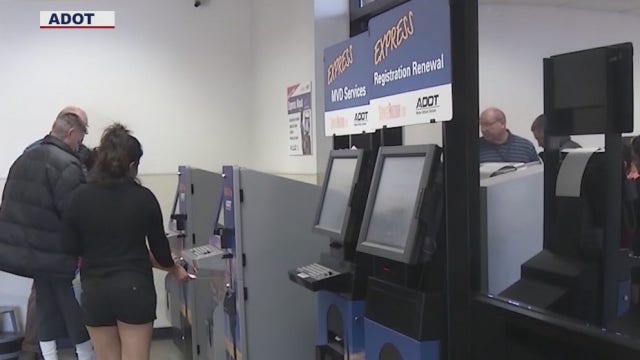 All in-office Arizona MVD appointments can be scheduled online