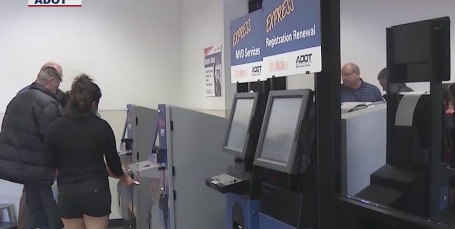 All in-office Arizona MVD appointments can be scheduled online