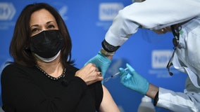 Vice President Kamala Harris, second gentleman Doug Emhoff receive 2nd COVID-19 vaccine