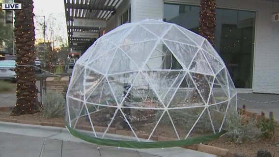 Scottsdale eatery building domes for safe outdoor dining