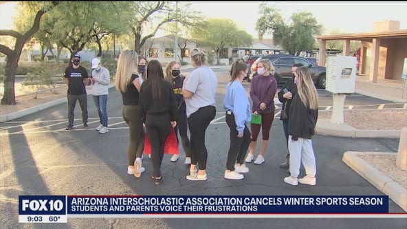 Parents, students react to AIA's decision to cancel winter sports season