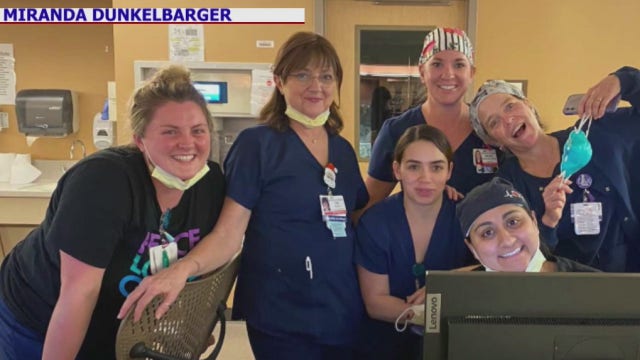 Nurses set up fundraiser to raffle off items for healthcare workers to help with burnout
