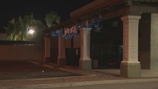 Two people shot outside Mesa bar