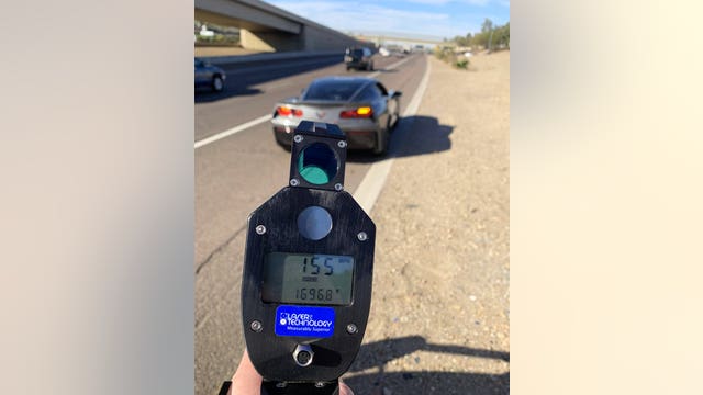 Arizona driver arrested for driving 155 mph on I-10, DPS says