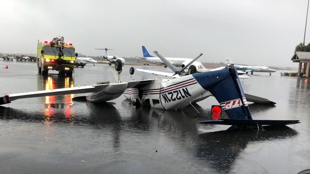 No reported injuries after tornado hits Tallahassee airport