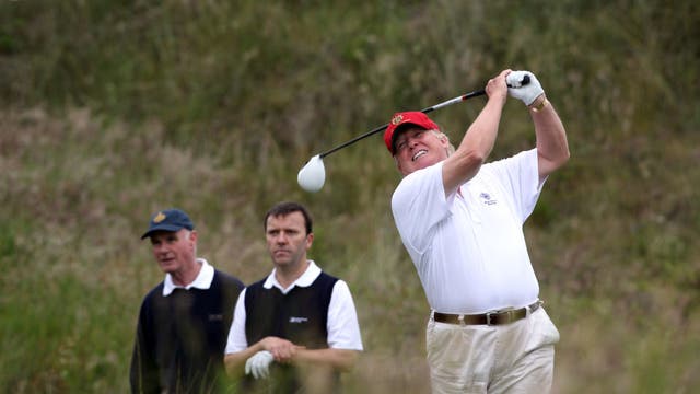 Scotland’s leader says Donald Trump can’t visit his golf course amid COVID-19 lockdown