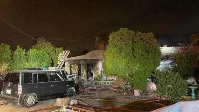 Crews from multiple Valley agencies battle Scottsdale house fire