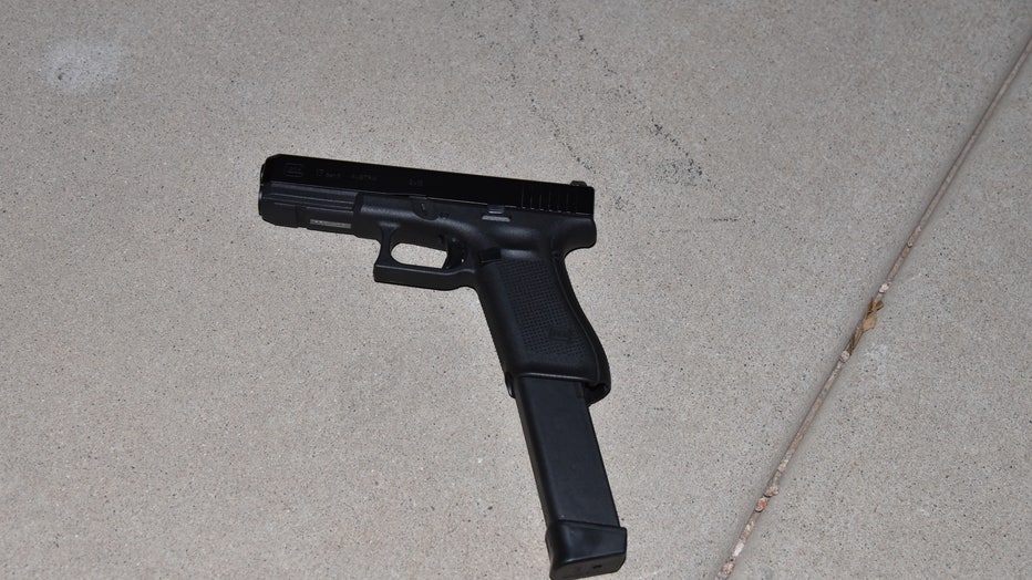 Chandler Police released a picture of the gun that was taken from Cano at the scene of the shooting.