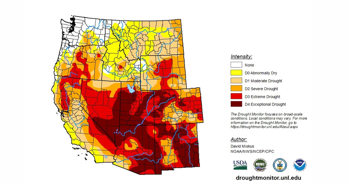 Drought-stricken West holds out for more than just dry snow | FOX 10 ...