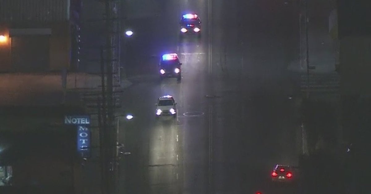 Possibly armed suspect in custody after leading LAPD on lengthy chase ...