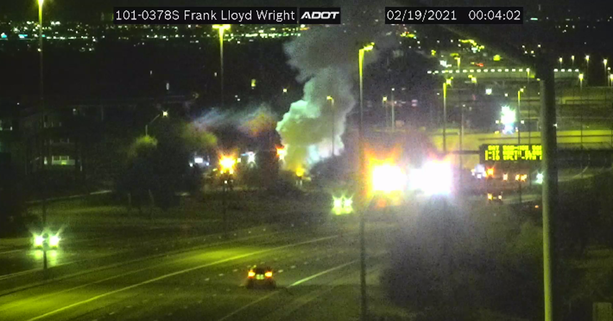 DPS: 1 dead, 1 injured in fiery crash near Loop 101 in Scottsdale | FOX ...