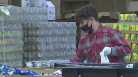 Young volunteers help feed the hungry at United Food Bank in Mesa