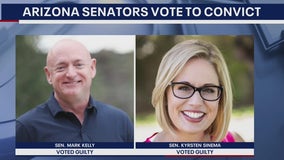 Arizona senators Sinema, Kelly vote to convict Trump in impeachment trial