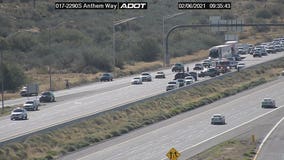 Seven injured, including 4 children, in multi-car crash on I-17 near Anthem